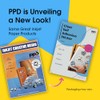 PPD 10 Sheets Inkjet Clear Transparent Self Adhesive Sticker Paper