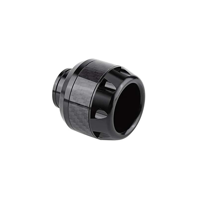 Qiilu frame sliders for motorcycle, 1 Pair of Carbon Fiber