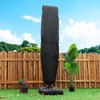 Kipiea Patio Umbrella Cover for 13'-15' Double-Sided Umbrella, Upgraded 600D