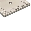 Franklin Brass W35071-SN-C Classic Lace Single Duplex Wall Plate/Switch Plate/Cover,