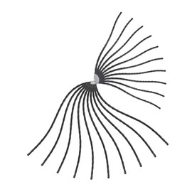 FUNOMOCYA Nylon Trimmer Lines 10 Pack Grass Trimmer String Replacement for Thick Lines