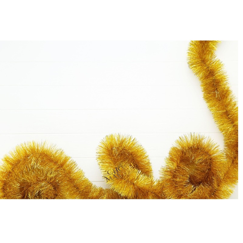 Sync'T Chunky/Fine Cut Christmas Tinsel Decoration Garland Tinsel for Xmas