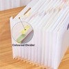 TRANBO Expanding File Folder with 13 Pockets, A4 Expandable Document