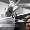 Wawory Electric Drill Plate Cutter, Metal Nibbler Drill Attachment, Efficient