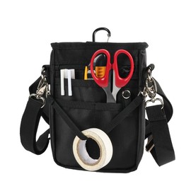 4-Way Mini Sacoche Carabiner Belt Pouch, Mini Shoulder Smartphone Pouch, Scissor Bag, Nurse Pouch, Nurse Pouch, Work Pouch, Waist Bag, Supports 2 Smartphones, Waist Belt, Shoulder Belt, Water