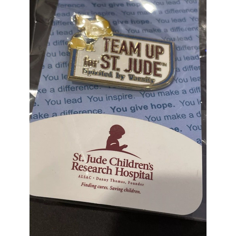 2017 Team Up For St Jude Lapel Pin By Varsity