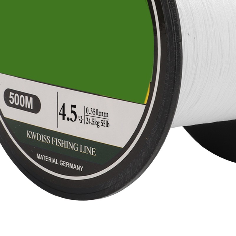 PE Braided Fishing Line Abrasion Resistance 4 Strand Braid Sea