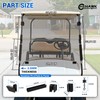 FIXHAWK EZGO Golf Cart Windshield for EZGO TXT/ DCS /