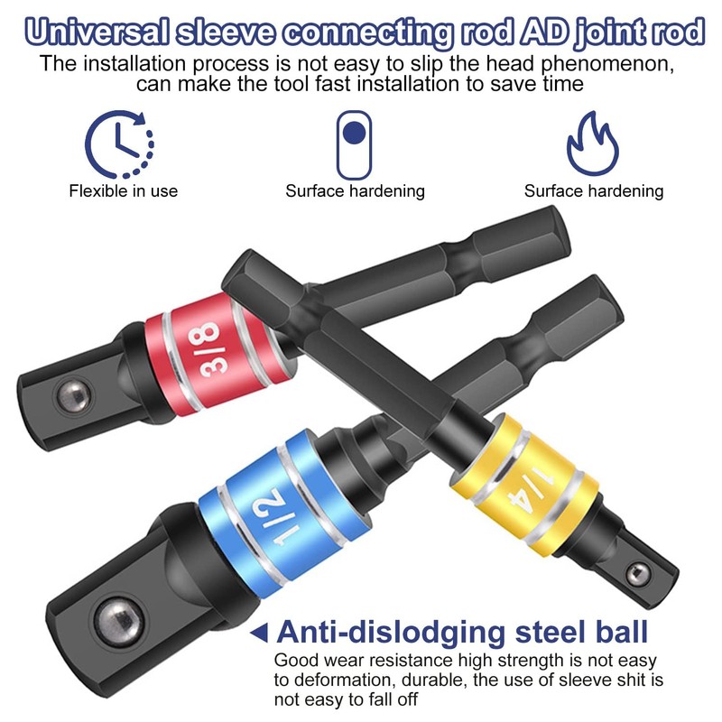 12 x Angle Attachment, 105 Angle Bit Holder, Socket Adapter,