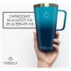 Hidranur Termo Taza Vaso Con Tapa Para Bebida Fría Y
