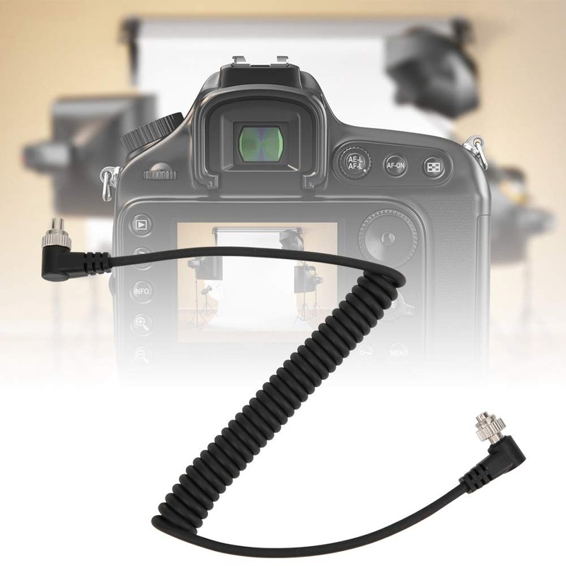 Flash PC Cord, 100cm Male to Male Flash PC Sync