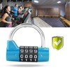 Zhenp 4 Digit Padlock Gym Padlock Heavy Duty Resettable 54mm/2.13"