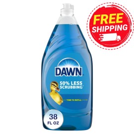 Dawn Ultra Dishwashing Liquid Dish Soap, Original Scent, 38 fl oz
