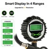 FORNAX Inflador digital de neumáticos con manómetro y manguera de