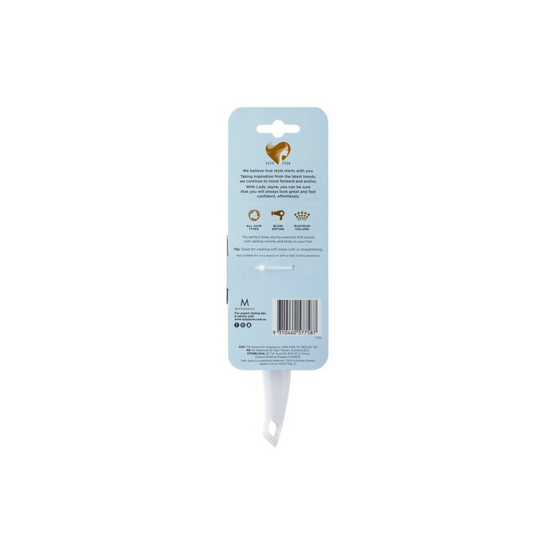 Lady Jayne Nylon Ball Tipped Radial Brush