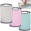 3 Piece Hanging Hole Chopping Board Set, Plastic Chopping Board,