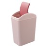 Kekow Bote de basura de plástico pequeño de 4.5 galones,