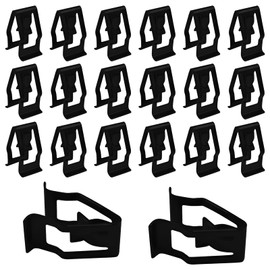 Msyuusr 20PCS Dashboard Trim Clips, Metal Car Dash Retainer Clips, Vehicle Interior Dash Panel Retainer Clips, Car Clips Replacement for Most Cars