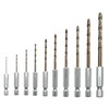 Hiuhkh, Short Drill Set, For Woodworking, Steel