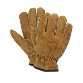 MAGID Roadmaster TB442E Lined Tan Standard Cow Split Leather Driver (12 Pair)