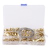 230PCS Photo Frame Hook Kit NonTrace Screw Nail for Wall