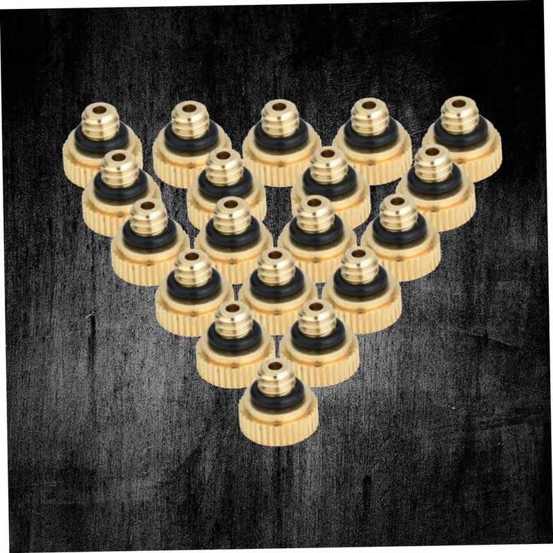 Brass Misting Nozzles for Outdoor Cooling System High Pressure Atomizing