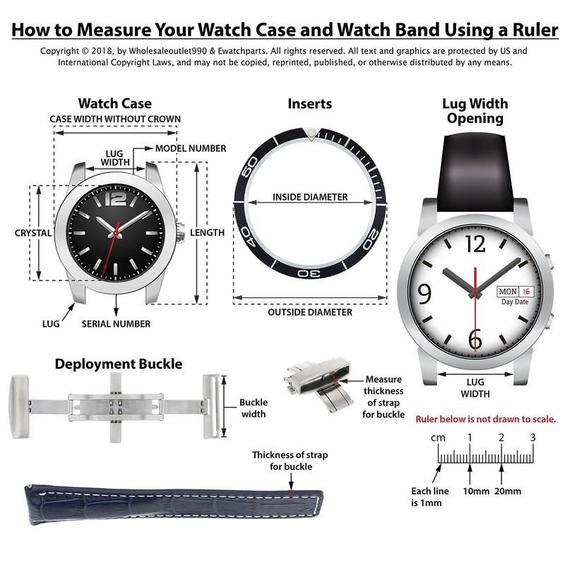 Watch Lens Waterproof Transparent 26.0-29.5mm Round Watch Crystal Lens Watch