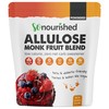 Monk Fruit Sweetener with Allulose Powdered - 1:1 Sugar Substitute,