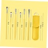 SAFIGLE 1Set Portable Ear Cleaning Spoons Ear Wax Removal Kit