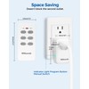 Remote Control Outlet, WILAWELS Wireless Remote Light Switch, Programmable and