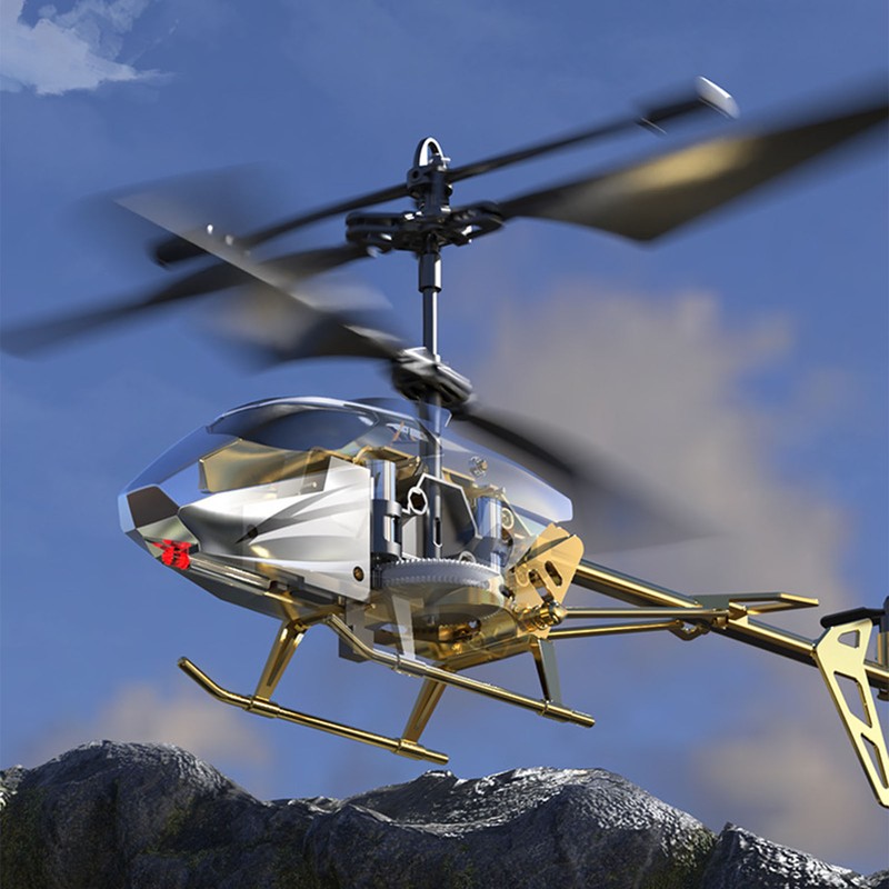 Remote Control Aircraft Toy 3.5 Channel Drop Resistance Alloy USB