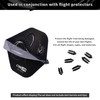 CyeeLife Dart Flights, 30 Sets 90 Pieces PET Standard Dart