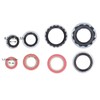 Complete Air Conditioning System Seal ORing Kit 40PCs AC Compressor