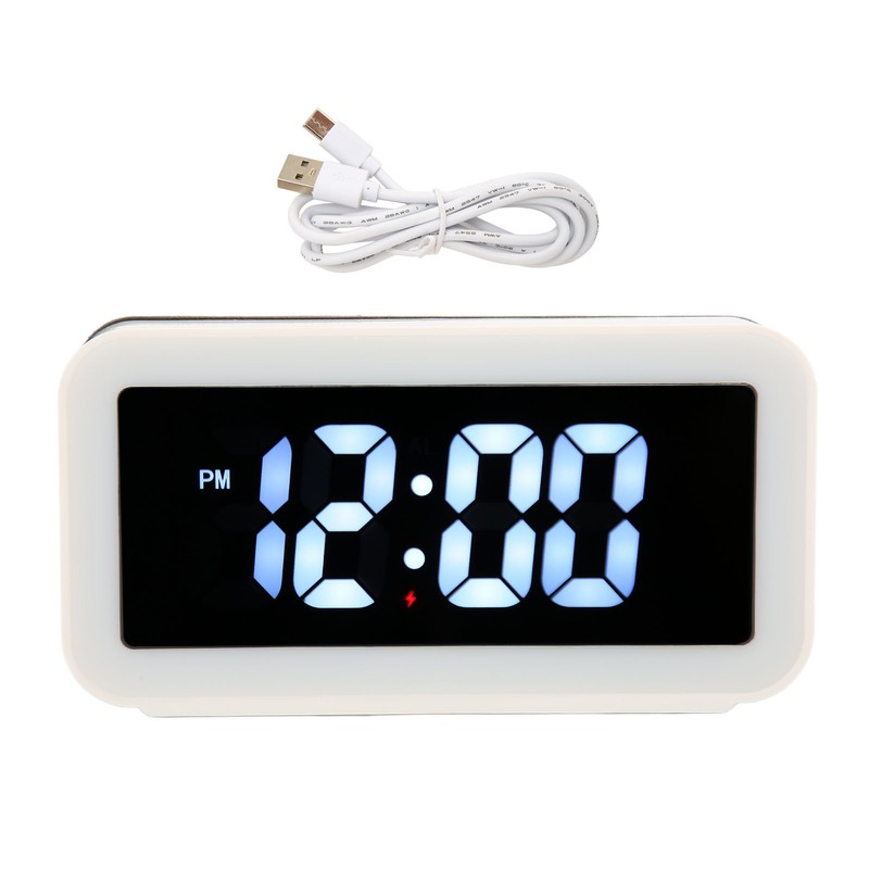 3 in 1 Alarm Clock with Wireless Charging and Night
