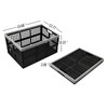 Anbers 42 L Plastic Collapsible Storage Crate, Folding Milk Crate