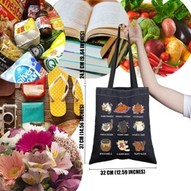 PYOUL Percy Fan Cat Lover Tote Bag - Blood Chronicles Handbag - Bookish Gift - Reader & Funny PJO Merch