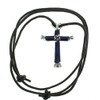 Intercession Horseshoe Necklace (Blue, Navy)