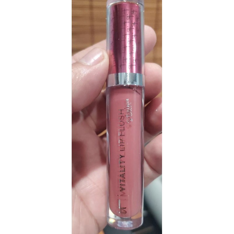 IT COSMETICS VITALITY LIP FLUSH Hydrating Serum Gloss STAIN *Mauve-A-Lous