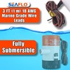 SEAFLO 01 Series 500 GPH Bilge Pump – 12V, 3/4"