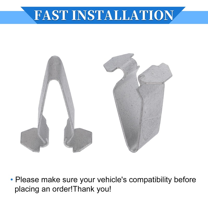 VekAuto Pack of 20 Car Body B Pillar Trim Clip