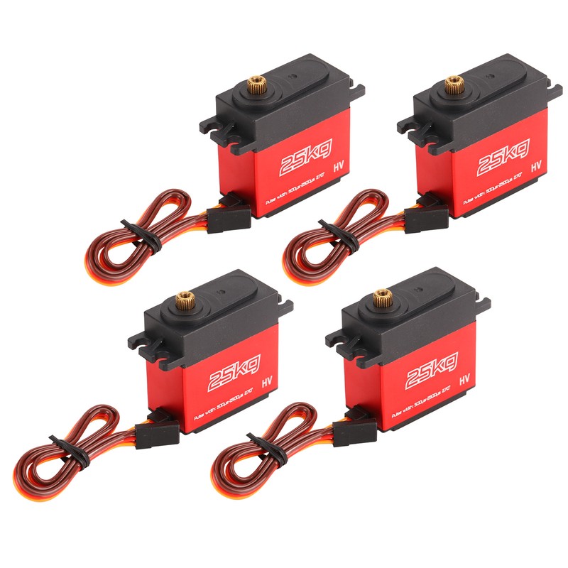 25KG Servo with 25T Metal Servo Arm High Performance Good