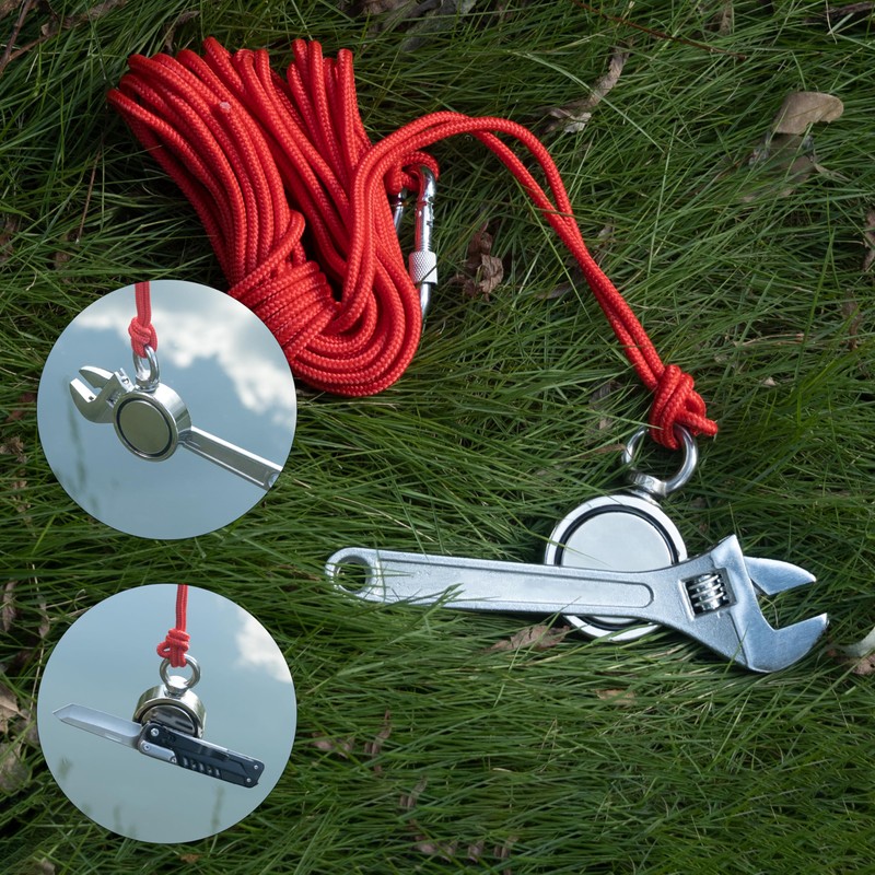 HFS(R) Fishing Magnet Double Sided Magnet 264.4 lbs (120 kg)