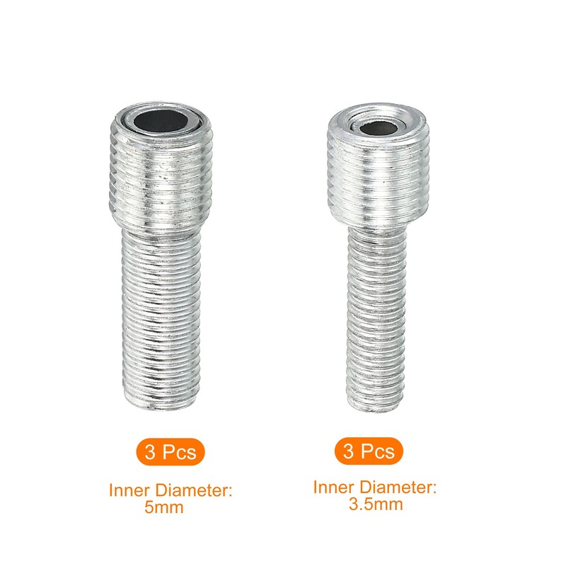 PATIKIL M10 to M6/M8 Reducing Screw, 6 Pack 30mm Long