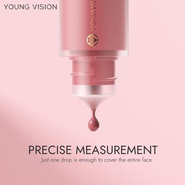 young vision Long Lasting Liquid Blush, 4 Counts/set Lightweight Blush for Cheeks, Lips, Smudge-proof Blush Stick for Daily Makeup, Suitable for Women - Specification: 4counts, Color: 01#+02#+04#+06#