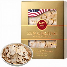 American Wisconsin Ginseng Slices — Improved Energy, Performance, & Mental Health for Men & Women (4 Oz. (Pack of 1))