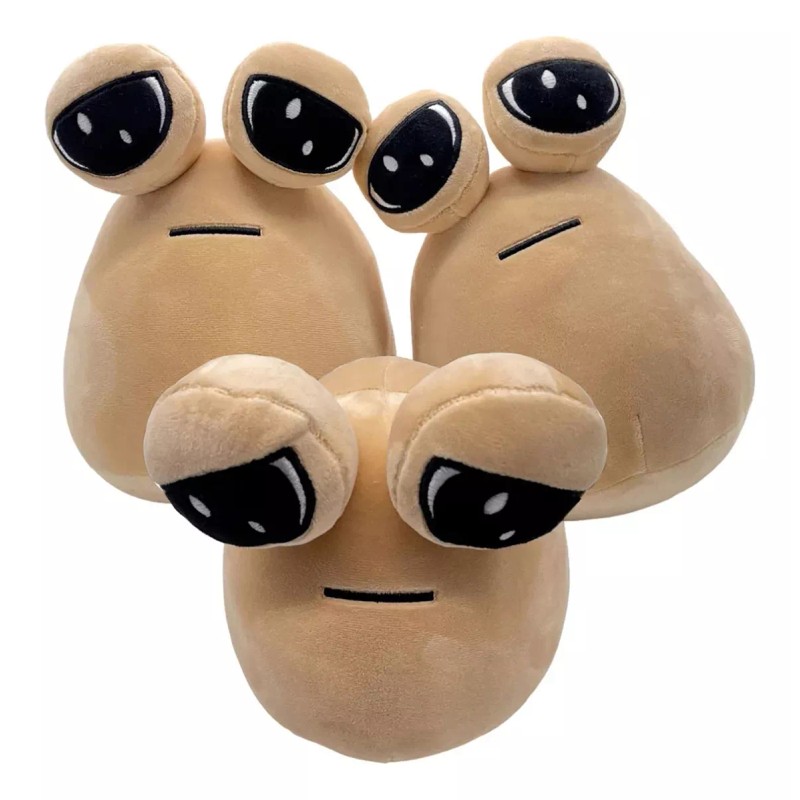 Jextech Peluche Pou Personalizable Juego Lindo Detalle 22cm