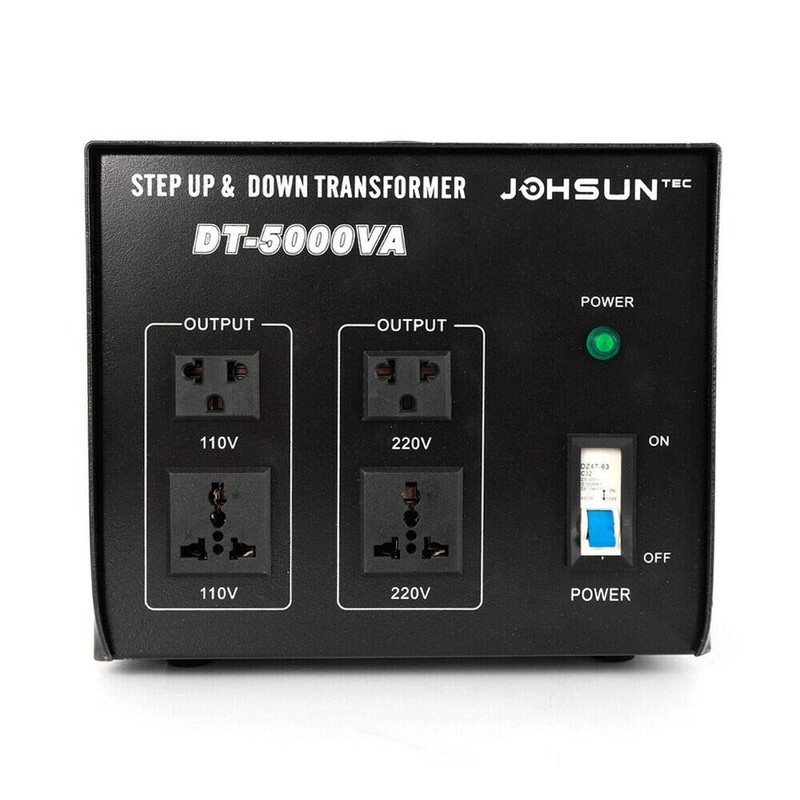5000W Step Up & Step Down Voltage Transformer Converter, 110-220