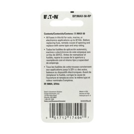 Bussmann BP/MAX-50 50 Amp Maxi Blade Fuse