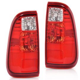 LQI Tail Lights Assembly Compatible with Ford F250 F350 F450 F550 Super Duty 2008-2016 Rear Light Lamp Assembly Drive & Passenger Side Luces traseras, Red, BC3Z13404A, BC3Z13405A
