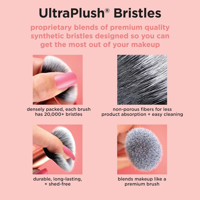 Travel Fantasy Mini Brush Kit by Real Techniques for Women